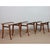 Walnut Nesting Tables by Maxime Old, 1940, Set of 3, in Good conditions. Designed 1920 to 1949