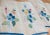 Art Deco Vintage "Applique" Flower on Linen Table Napkins- Set of 4 For Sale - Image 3 of 4