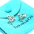 Contemporary Tiffany & Co. Sterling Silver Elsa Peretti Butterfly Stud Earrings 3.1g, Pair For Sale - Image 3 of 6