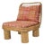 Annka Chair in Stained Rattan by Popus Editions For Sale