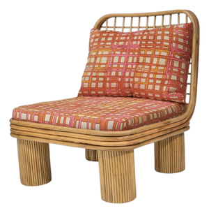 Annka Chair in Stained Rattan by Popus Editions