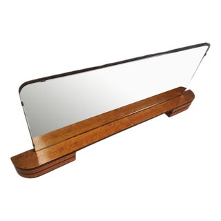 Vintage Art Deco Mirror in Briar, 1940 For Sale