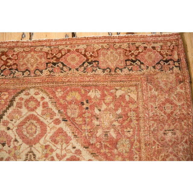 1920s Antique Distressed Farahan Sarouk Rug - 3'4" x 4'11" For Sale - Image 5 of 11