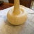 1980s Cenedese Style Yellow Scavo Murano Glass Vase For Sale - Image 10 of 11