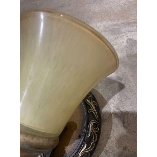 Vintage Hampton Bay Traditional Style One Light Wall Sconce For Sale - Image 4 of 6