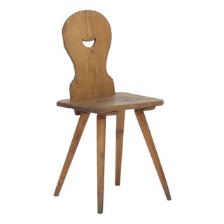 Rustic Farmhouse Primitive Wabi Sabi Mountain Chair For Sale