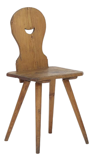 Rustic Farmhouse Primitive Wabi Sabi Mountain Chair