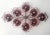 Fabio Ltd 21st Century Beehive Bronze Amethyst Bubbles Murano Flush Mount by Fabio LTD For Sale - Image 4 of 6