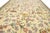1990s Handcrafted French Aubusson Wool Rug in Pale Yellow With Floral Design For Sale - Image 9 of 12