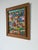 1970’s Carlo Decimus Haitian Folk Art Fruit Market Oil on Canvas Painting, Framed For Sale - Image 4 of 12