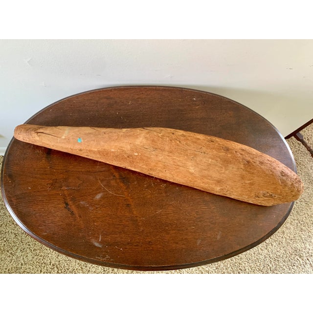 Hand-Carved Driftwood Whale Sculpture for a Collected Coastal Interior For Sale In South Bend - Image 6 of 11