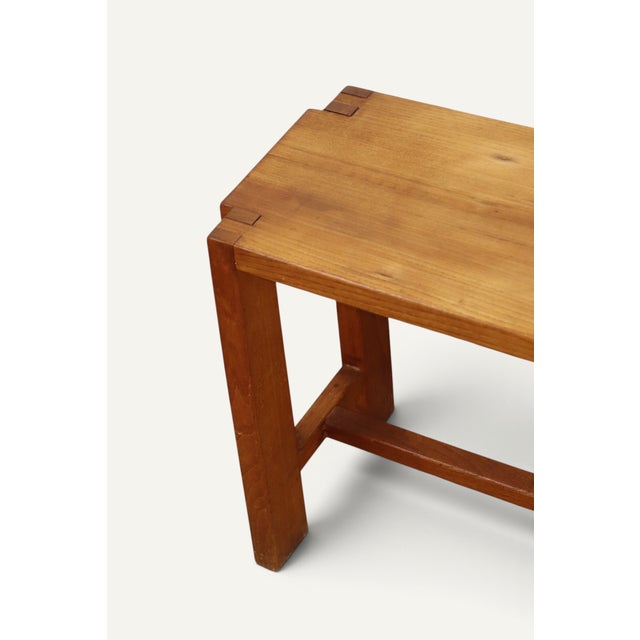 S09 Bench in Elm by Pierre Chapo, 1970s For Sale - Image 11 of 18