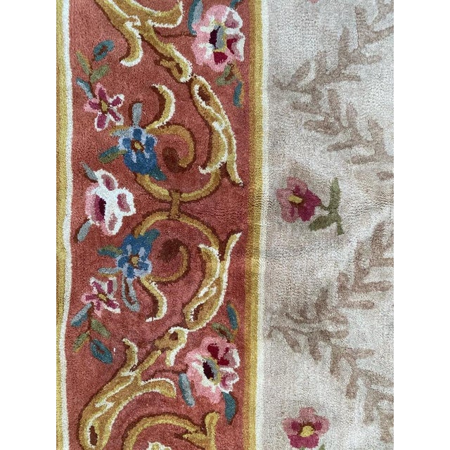 1940s Vintage French Janus Rug, 1940s For Sale - Image 5 of 15