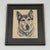 Black Original Vintage Dog Pastel Portrait For Sale - Image 8 of 12