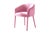 Utopía Dining Chair in Pink Velvet from Moanne For Sale - Image 6 of 6