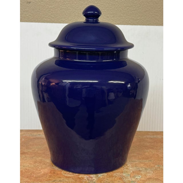 Martino Interiors Ceramic Ginger Jar For Sale In San Francisco - Image 6 of 12
