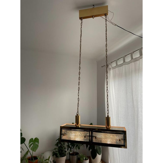 Brass Pendant Light from Malmö Metallvarufabrik Ab, Sweden, 1960s For Sale - Image 10 of 18