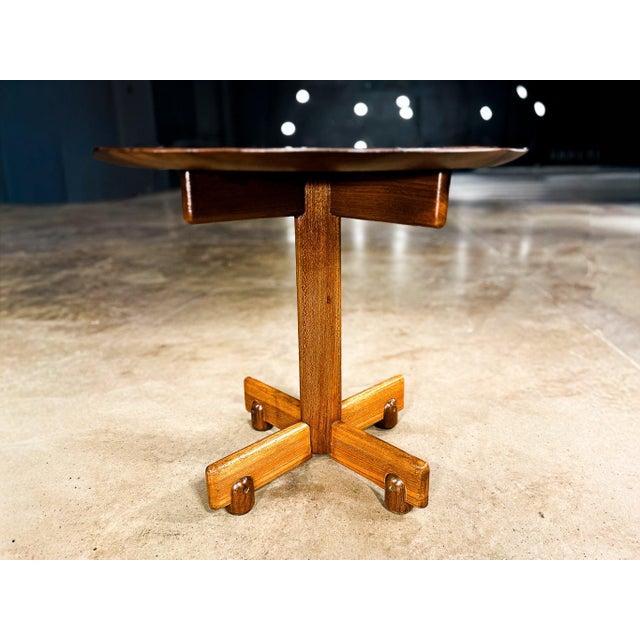Sergio Rodrigues “Alex” Side Table in Freijó and Rosewood, Brazilian Modern, 1960s - Lot 700A For Sale - Image 13 of 13