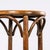 Brown Large Vintage French Flat Seat Bentwood Bar Stool, Set of 4 For Sale - Image 8 of 11