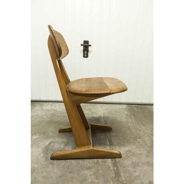 School or laboratory chair manufactured by Hohenloher Schulmöbel Turngerätefabrik (school furniture gym equipment factory)...