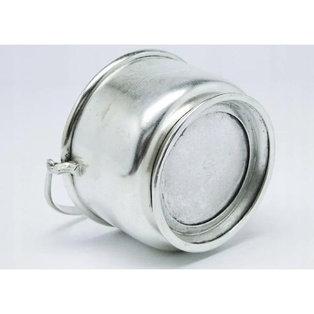 Biedermeier Sugar Bowl from Fabryka Wolska, 1890s For Sale - Image 4 of 5