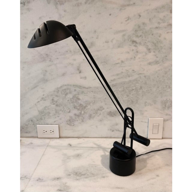 Modernist Crane Neck Table or Desk Lamp by Underwriters Lab For Sale In Austin - Image 6 of 13