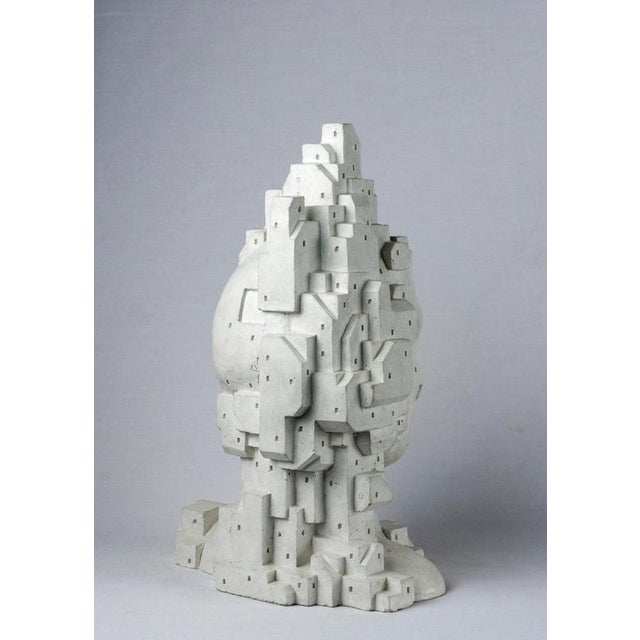Bone White LarA 010 Sculpture, 2024, Cement For Sale - Image 4 of 15