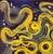 "Within the Borders of Conception", Acrylic on Paper Painting by Ara Deinde For Sale - Image 4 of 4