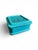 This stunning ceramic turquoise trinket or keepsake box has applied designs of flowers and leafs and was designed by...