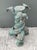 Metal Vintage Patinated Bronze Koi Table Pedestal For Sale - Image 7 of 12