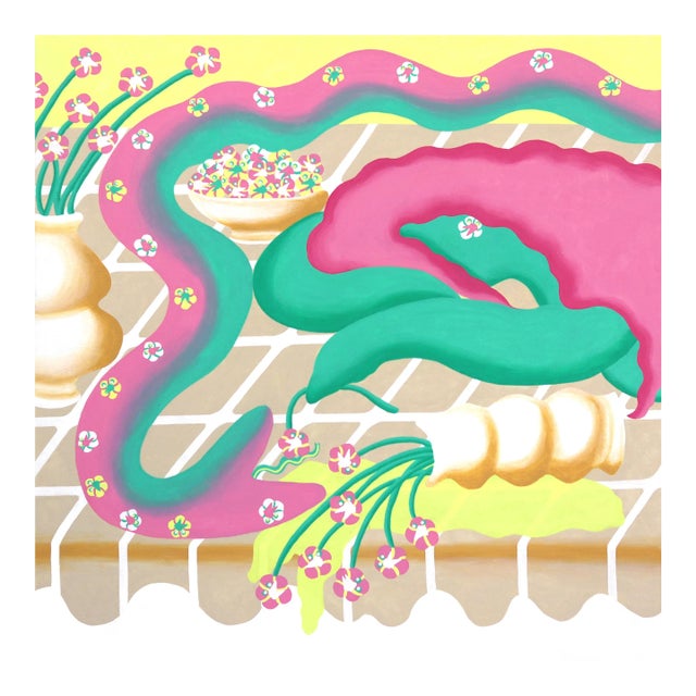 "Topsy Turvy" Original Artwork by Amy Tai For Sale