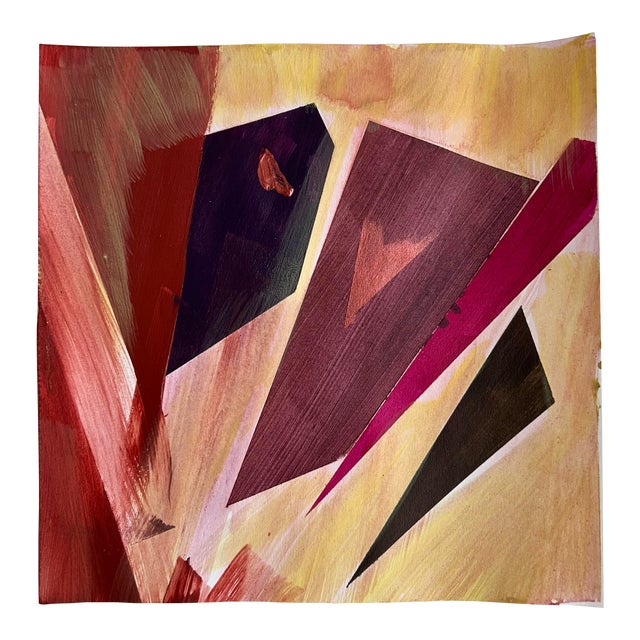 Abstract Color and Geometric Composition by Erik Sulander For Sale