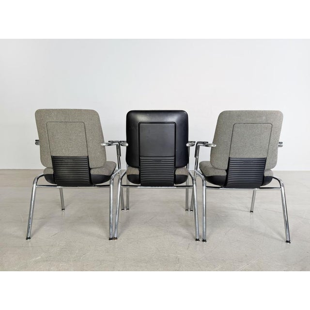 Metal Vintage Drabert Chairs, Set of 3 For Sale - Image 7 of 10