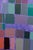 "Squares / Turquoise Purple Orange" Large Abstract Oil Painting by Simon Findlay For Sale - Image 13 of 17