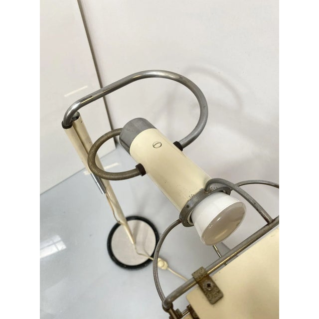 1970s Post Modern Italian Floor Lamp With Hollywood Style Barn Doors For Sale In Los Angeles - Image 6 of 8