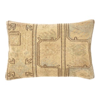 Pasargad DC Vintage Hand Knotted Rug Turkish Pillow For Sale