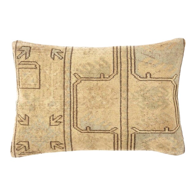 Pasargad DC Vintage Hand Knotted Rug Turkish Pillow For Sale