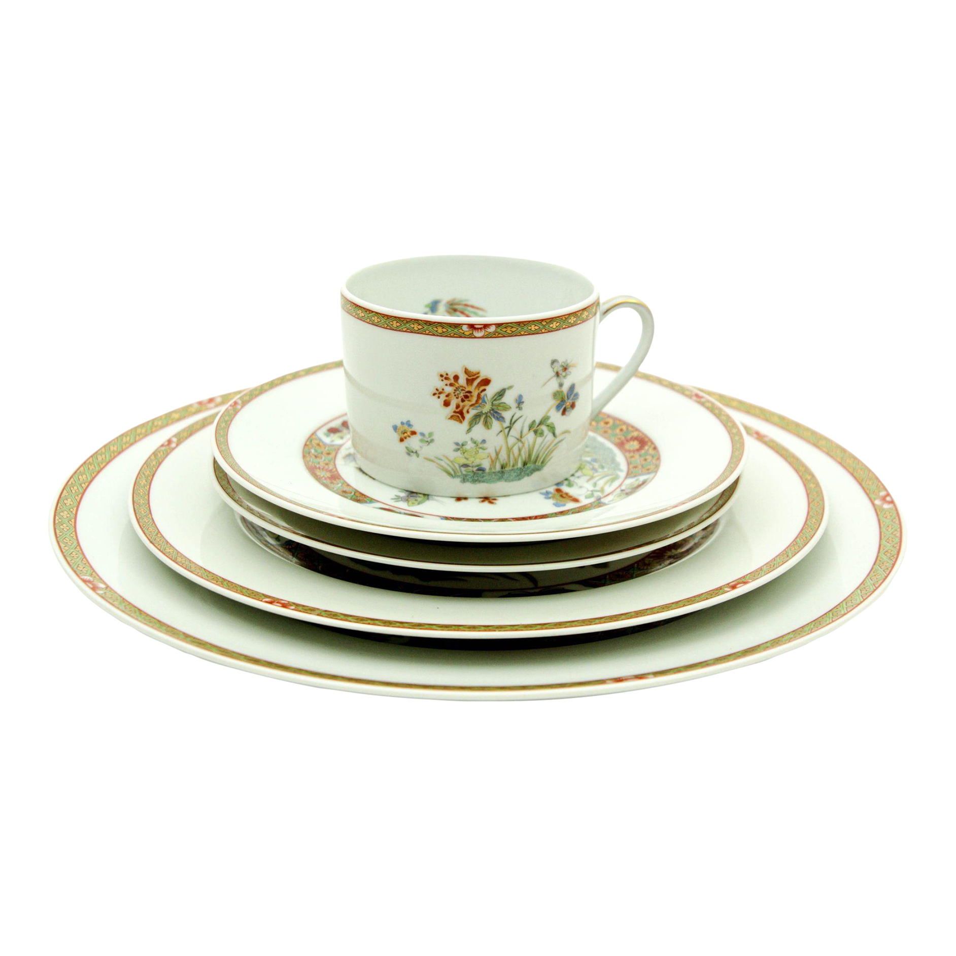 Chef d'Oeuvre by Bernardaud Limoges France Porcelain Set of