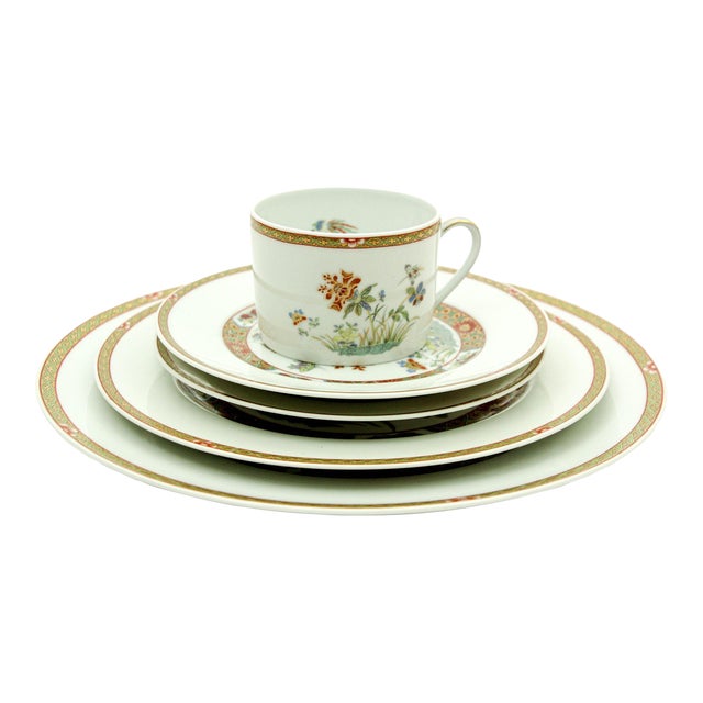 Chef d'Oeuvre by Bernardaud Limoges France Porcelain Set of 5 For Sale