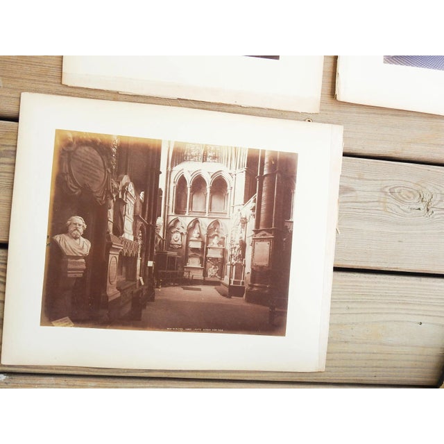 Late 19th Century Antique 1880's Frith Photographs London England - Set of 4 For Sale - Image 5 of 7