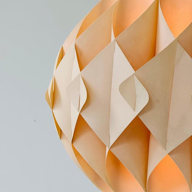 Butterfly Pendant Lamp by Lars Schiøler for Hoyrup Denmark For Sale - Image 3 of 11