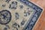 Early 20th Century Zabihi Collection Rare Slate Blue Chinese Square Rug - 6' x 6'1" For Sale - Image 4 of 8