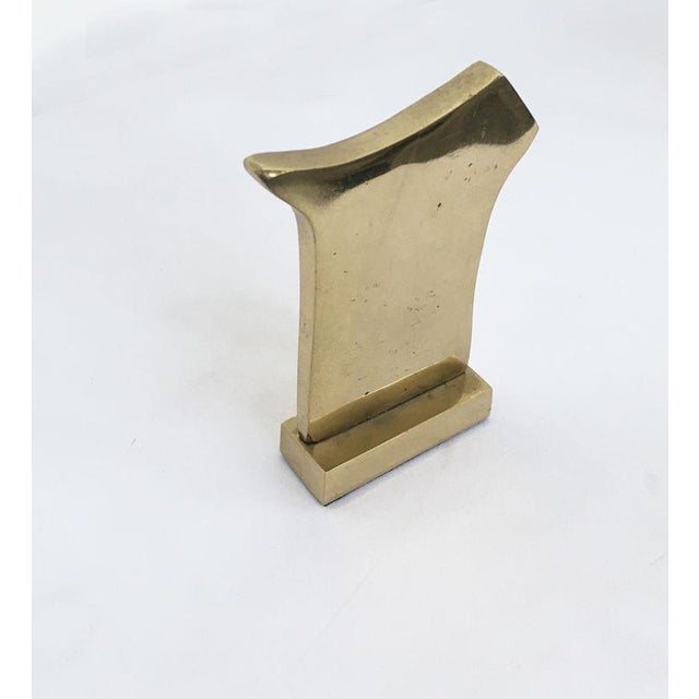 Italian Bronze Abstract Sculpture by Ottorino Tonelli, 1980 For Sale - Image 4 of 18