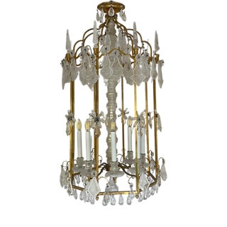 Rock Crystal Lantern by Dimitri Stefanov For Sale