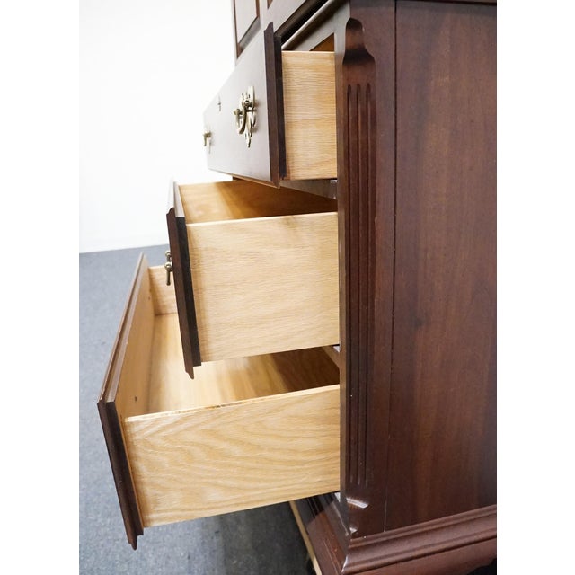 Brown Kincaid Furniture Solid Commonwealth Cherry Traditional Style 39" Clothing Armoire For Sale - Image 8 of 12