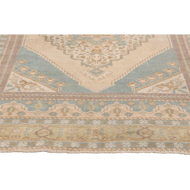 Vintage Turkish Oushak Rug, 04'00 X 06'01 For Sale - Image 4 of 10