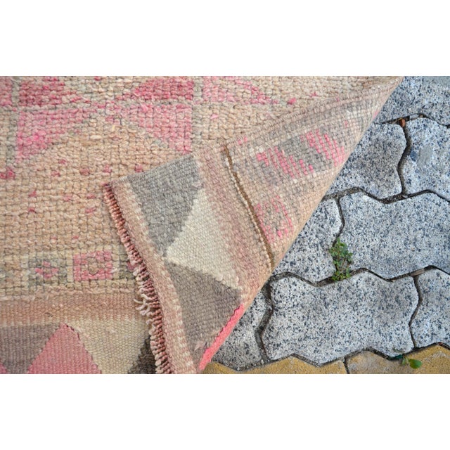 1960s Vintage Hallway Runner For Sale - Image 4 of 11