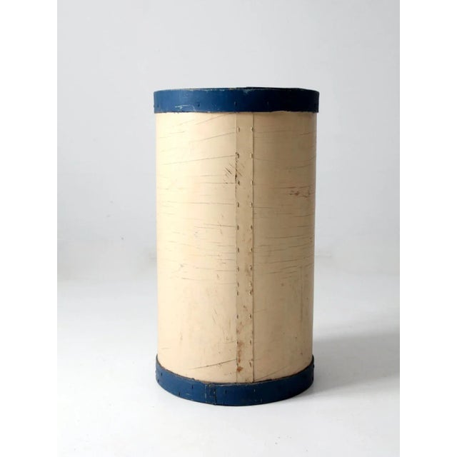 Antique Tall Wooden Pantry Box For Sale - Image 6 of 13