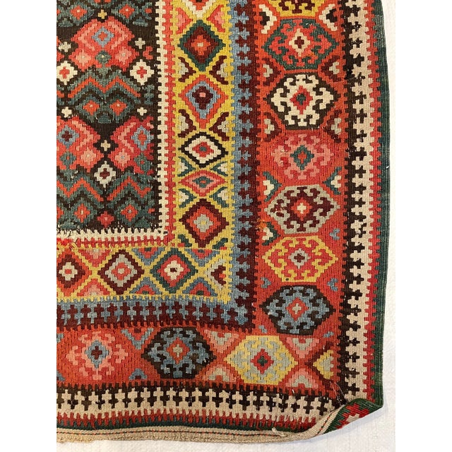 Traditional Antique Kilim Runner Rug 17'2'' X 6'11'' For Sale - Image 3 of 8