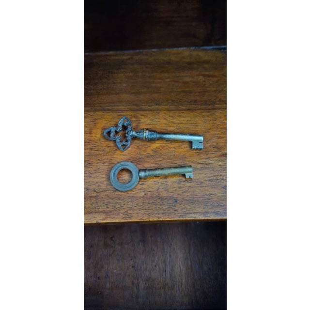 Antique 19th Century Carved Wood Buffet with Cherubs Decoration For Sale - Image 9 of 12